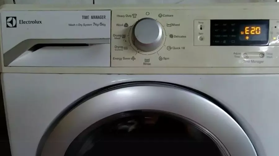 Máy giặt Electrolux lỗi E20