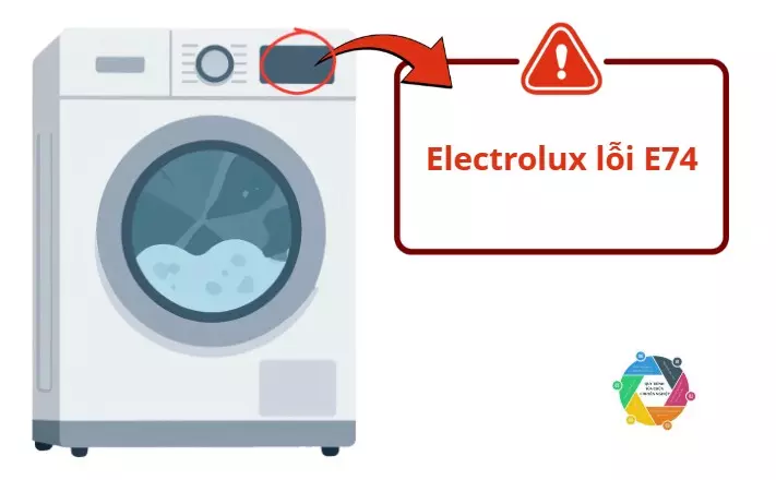 Máy giặt Electrolux lỗi E74