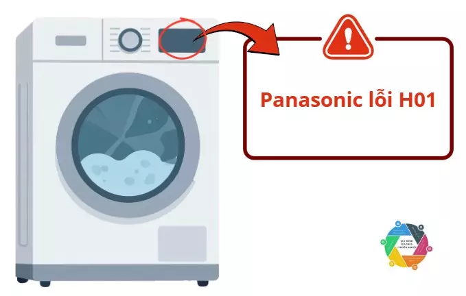 Máy giặt Panasonic lỗi H01