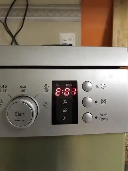 Máy rửa bát Bosch lỗi E01 - E05